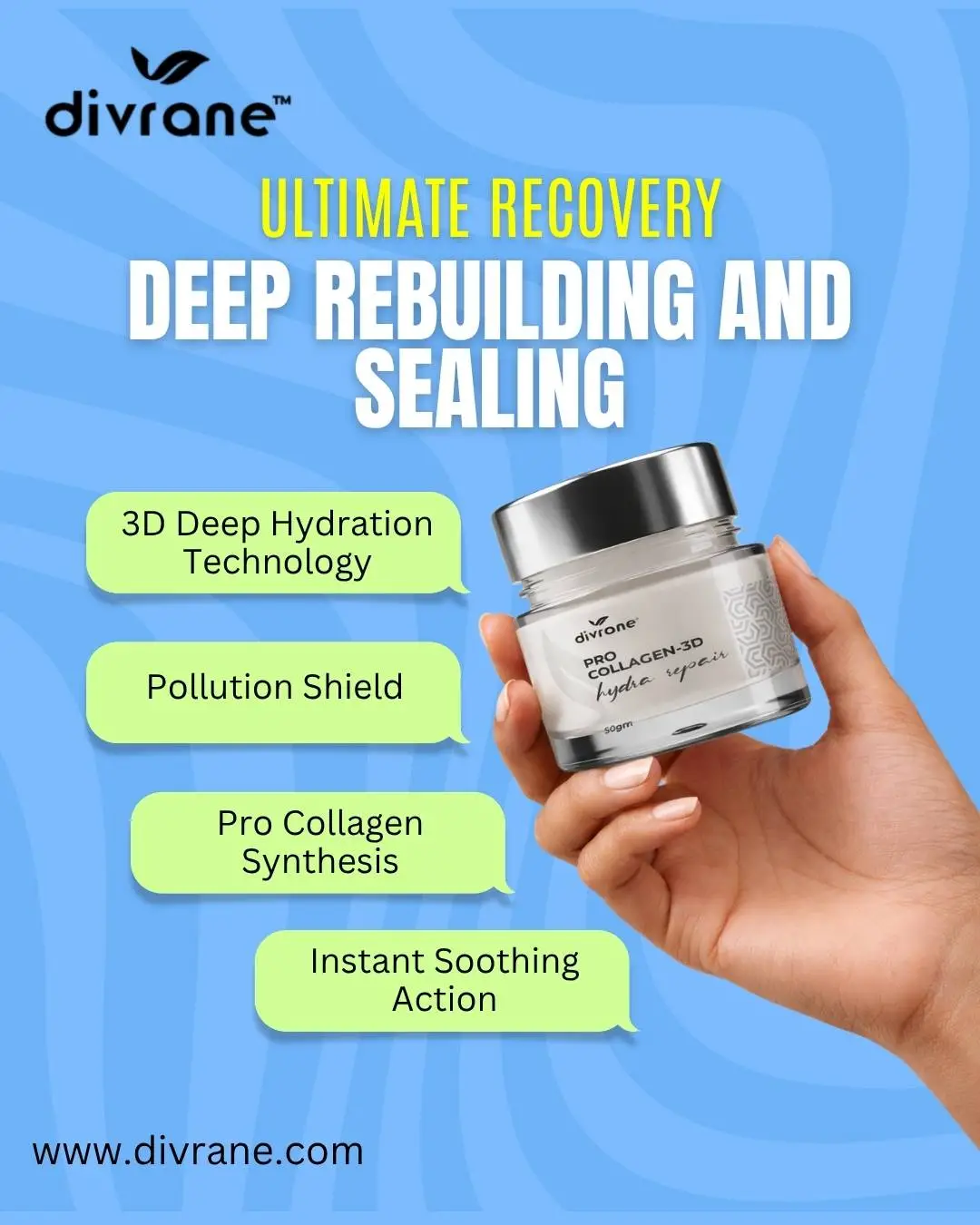 Deep Sealing Pro Collagen 3D Hydra Repair Cream
